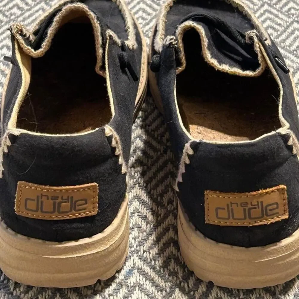 Hey-dude Women's Black Loafers